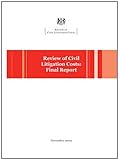 Review of civil litigation costs