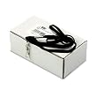 Neck Lanyard For Badges, J-Hook Style, 36", Black, 24 Per Box