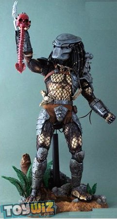 Sideshow Collectibles Hot Toys Predator Deluxe 14 Inch Model Figure Predator