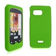 Neon Green Soft Textured Silicone Gel Skin Cover Case for Samsung Moment M900