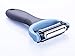 SUPRENT 3 in 1 Rotatable Fruit Vegetable Peeler, Ergonomic Handle, Stainless Steel Sharp Blade, Perfect to Peel and Julienne Potato, Carrot, Tomato, Cucumber, Apple, Pear, Blue Color