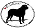 BULLMASTIFF - Dog - Oval Decal-Sticker- Can be used for Cars, Trucks, Notebooks etc.