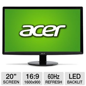Best Price SQ112 - S200HL Abd 20W 16 By 9 VGA/dvi Led Backlit Slim