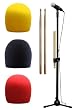 Universal Mic Stand with Drum sticks Holder