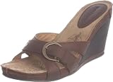 Hush Puppies Women's Thani Brown Waxy Wedge Sandal H25528023 6.5 UK