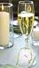Bulk Love Burst Toasting Flutes - 4 flutes per package