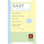 Baby New Testament: New Living Translation, Leatherlike Suede, Blue book cover