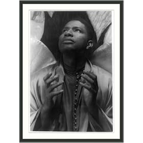 Historic Print (M): [Portrait of Ossie Davis, as Gabriel in The Green Pastures]