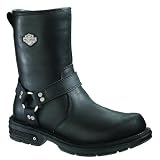 Mens HARLEY-DAVIDSON CORTEZ 9 SR Harness Motorcycle Boots BLACK (Size Run 7 - 13 M) SPR-SUM... by Harley-Davidson