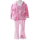 Baby Infant Girls Fall Clothes PINK LEOPARD Jacket Outfit BT KIDS Girl 12-24M