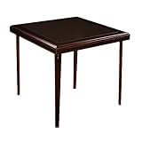 Linon Folding Table-Vinyl
