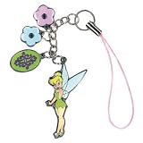 Disney - Pendentif Breloque Flower pour Telephone Portable - Fée Clochette.
