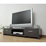 山善(YAMAZEN) ロータイプテレビ台(幅150) テレビボード ダークブラウン  CEL-2915LB(DBR)