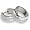 Goldmaid Damen-Creolen 925 Sterlingsilber 20 Zirkonia Me O445S