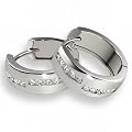 goldmaid - Me O445S - Boucles d'oreilles - Femme - Argent 925/1000-rhodi� 5.0 Gr - Avec 20 Oxyde de Zirconium
