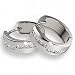 Goldmaid-Creolen 925 Sterlingsilber 20 Zirkonia Me O445S