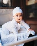 First Impressions Baby Boy or Girl Cable Knit Gift Set Rosebud 24 M