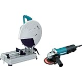 Buy Makita 2414NBX2 14-Inch 15-AMP Abrasive Cutoff Saw (with 4 1 2 Angle Grinder) by Makita