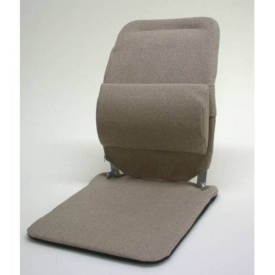 Seat Back Cushion with Adjustable Lumbar Support Finish: Charcoal On Sale