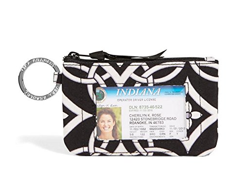Vera Bradley Zip ID Case, Night & Day