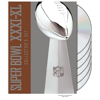 Super Bowl XXXI-XL Collector's Set