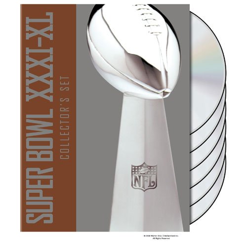 NFL Super Bowl Collections: Super Bowl XXXI-Xl [DVD] [Region 1] [US Import] [NTSC]