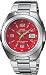 Casio WVQ201HDA-4BV Men's Waveceptor Red Dial