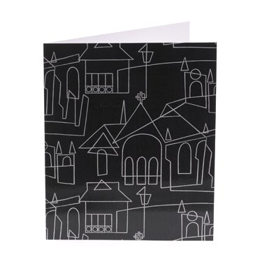 Villiage Church Single Greeting Card