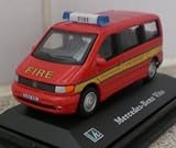 Review Cararama  / MERCEDES-BENZ VITO Fire Brigade Vehicle Scale 1/72