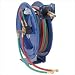 Coxreels Spring-Driven Welding Hose Reel with Hose,, Model# P-W-125, 1/4" Hose ID, 25' Length