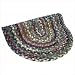 Beacon Hill 43 Colonial Blue with Red Braided Rug Size: 10' x 14'