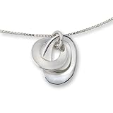 Silver Necklace, Sterling Silver Pendant, ByJoy, JAP77