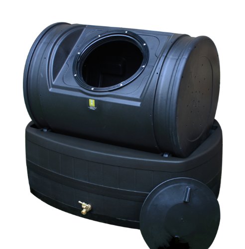 Good Ideas EZWH-BLK 47-Gallon Compost Wizard Hybrid - Black