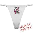 Artsmith, Inc. Classic Thong Rocker Chick - Pink Guitar Heart and Treble Clef