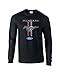 Ford Mustang T-Shirt Ford Mustang Pony & Stripes Long-Sleeve