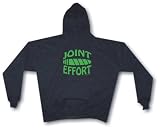 Joint Effort Rolled Logo Men's Hoodie Sweat Shirt Small thru 4XL