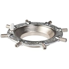 Elinchrom EL 26532 Rotalux Speed Ring for Broncolor or Pulso Strobes (Silver)