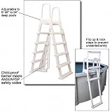 A-Frame Flip Up Ladder for Above Ground Swimming Pool