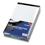 AMPAD/DIV. OF AMERCN PD&PPR / AMP20330 / Evidence Perf Top, Lgl/Red Margin Rule, Lgl, White, 12 50-Sheet Pads/pk / Sold as 1 DZ
