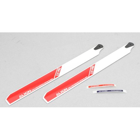 "335mm PRO Wood Rotor Blade Set, White: 450"