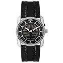 Fossil Men's Animated Ana-Digi Black Leather Watch #BG2170