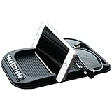 Generic Car Mount with 360 Rotation, Universal Cell Phone Dashboard Stand Holder for iPhone 6s Plus 6s 5s 5c, Samsung Galaxy S6 Edge S6 S5 S4, Note 5 4 3, Google Nexus 5 4, BLACK