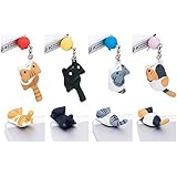 ZOEAST 30%OFF Cute Naughty Wool Ball Grey Calico Black Yellow Cat Kitten Kitty Dust Plug 3.5mm Smart Cell Mobile Phone Plug Headphone Jack Earphone Cap Ear Cap Dustproof Plug Charm iPhone Plug Charm for iPhone 4 4S 5 5S HTC Samsung Ipad 2 3 4 Mini Ipod Blackberry Sony Nokia etc (4PCS with 4 Colors)