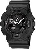 Casio Men's Combi Watch Ga-100-1A1Er with G-Shock Resin Strap