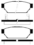 Zoom Produkt-Bild: AUTEK Bremsbel&auml;ge hinten MITSUBISHI COLT 1.6GLXi16V 1.3GLi12V 1.8GTi16V LANCER 1.6GLXi16V 2.0D CARISMA 1.6 1.9TD 1.816V 1.816VGDI SMART FORFOUR 1.1 1.5BRABUS 1.5CDI