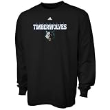Minnesota Timberwolves adidas True Court Practice Long Sleeve T-Shirt - Medium