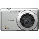 Olympus VG-110 12 MP Digital Camera with 4x Wide Zoom Lens (27mm) and 2.7-Inch LCD (Silver)
