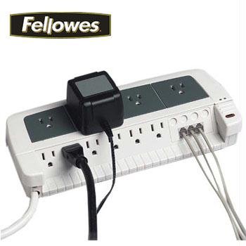Fellowes Premium 10 Outlet Surge Protector - Receptacles: 10 x NEMA 5-15R - 1430J