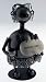 Metal Moneybox Unusual 9 Lady Shopping Money Box Statue