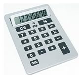 Premium Giant Button Calculator (Case of 20)
